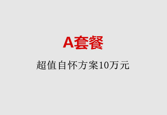 太原A套餐：超值自怀方案10万元